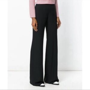 Armani Collezioni Black Loose Fit Boyfriend/ Wide Leg Pants